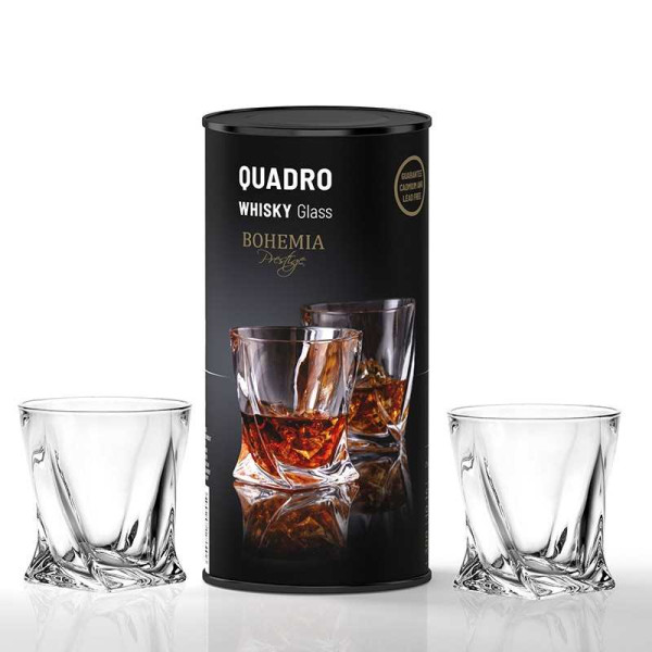 Quadro szklanka 340 whisky tuba kpl.2 szt  802459