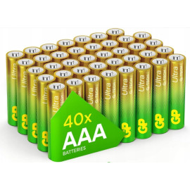 LR03 Ultra Alkaline G-Tech 24AU21-S2 bateria alkaliczna AAA, folia 2 szt (cena za 2 szt.) (IE)