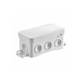 Puszka NS8 instalacyjna naścienna s45 x w40 x d85mm FASTBOX&HOOK czarny  35357107