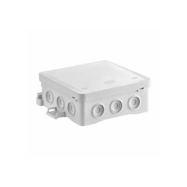 Puszka NS7 instalacyjna naścienna s100 x w40 x d100mm FASTBOX&HOOK czarny  35349107