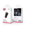 Ładowarka samochodowa 2,4A 2x USB czarna - XO CC31