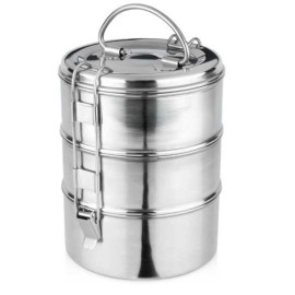 pojemnik menażka Vilde,inox 3x0,9L 16x20,5cm
