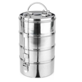 pojemnik menażka Vilde,inox 4x0,9L ,16x27cm 229294