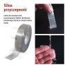 Taśma dwustronna NANOGRID 19mm / 3m, przezroczysta 