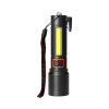 Latarka samochodowa LED, 270lm + 105lm, akum.1200mAh, przecinak do pasów, młotek bezpieczeństwa