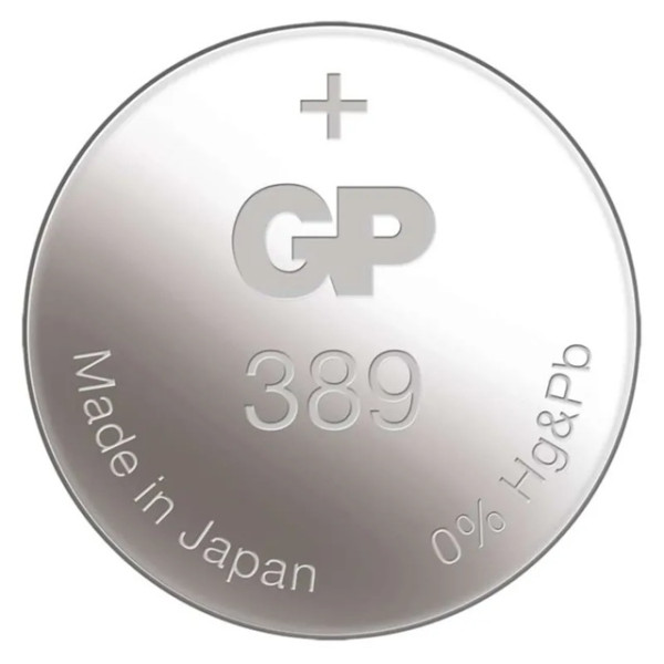 Bateria srebrowa 1,55V zegarkowa (G10, SR54, SR1130) - 389F-C1 GP