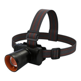 LT-31 Latarka czołowa LED 3W, 300lm, akum.1200mAh, ruchoma głowica, zoom