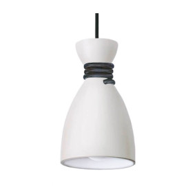 NAOMI SP1 OPR. ZWIS h 25/120cm BIAŁA / KABEL CZARNY 56021-1