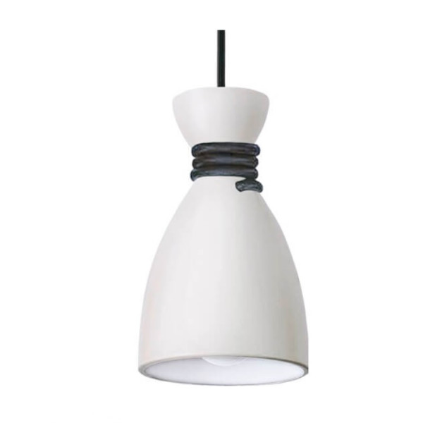 NAOMI SP1 OPR. ZWIS h 25/120cm BIAŁA / KABEL CZARNY 56021-1