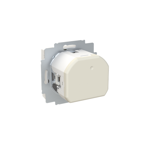gniazdo z bolcem i przesłonami z USB A+C Zoni biały matowy 5569T-A32357 240 2CHT693257A4240