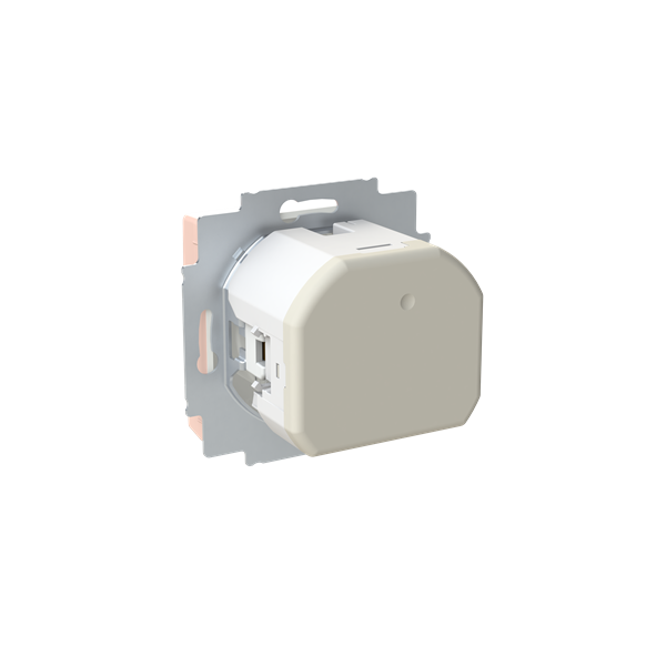 gniazdo z bolcem i przesłonami z USB A+C Zoni pudrowy beżowy 5569T-A32357 242 2CHT693257A4242