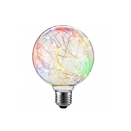 FUTURA-G125 LED E27 2W żarówka dekoracyjna  RGB