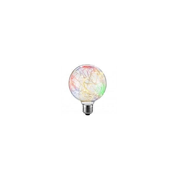 FUTURA-G125 LED E27 2W żarówka dekoracyjna  RGB
