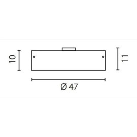 Lima Plafon 47 cm 66186 opal mat