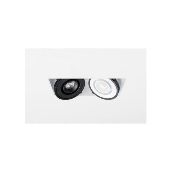 FUSION R21 W C01 OPRAWA WPUSZCZANA 2XQR111 ALUMINIUM/CZARNY 06.3102.294.008