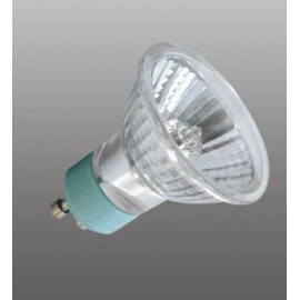 GU10/MR16 20W/230V Ż.HALOG.HALOLAMP JDR-C ALU