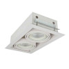 NOVA 2 DOWNLIGHT 2x Z KOŁNIERZEM biały AZ2876