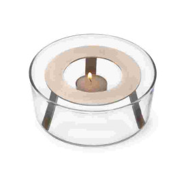Podgrzewacz pod dzbanek do herbaty szklany 15x6cm - Simax