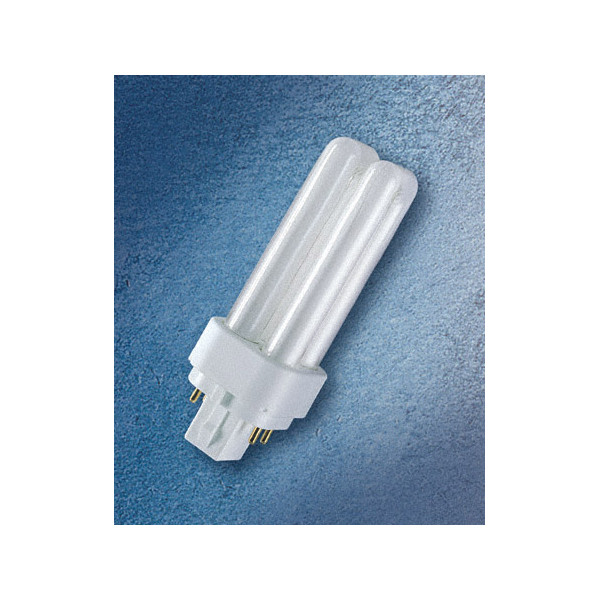 świetlówka kompaktowa G24q-1 (4-pin) - 13W 3000K (ciepło-biała) - Dulux D/E 13/830 Osram