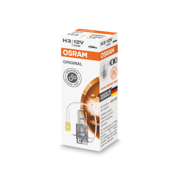 Żarówka samochodowa H3 - 12V 55W PK22s - 64151 Osram