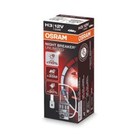 64151 NBU H3+110% 12V 55W PK22S - żar. samochod. H3 [016323]