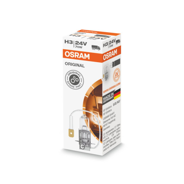 64156  H3 24V 70W PK22S  żar. samochodowa H3 24V Osram  [016535]