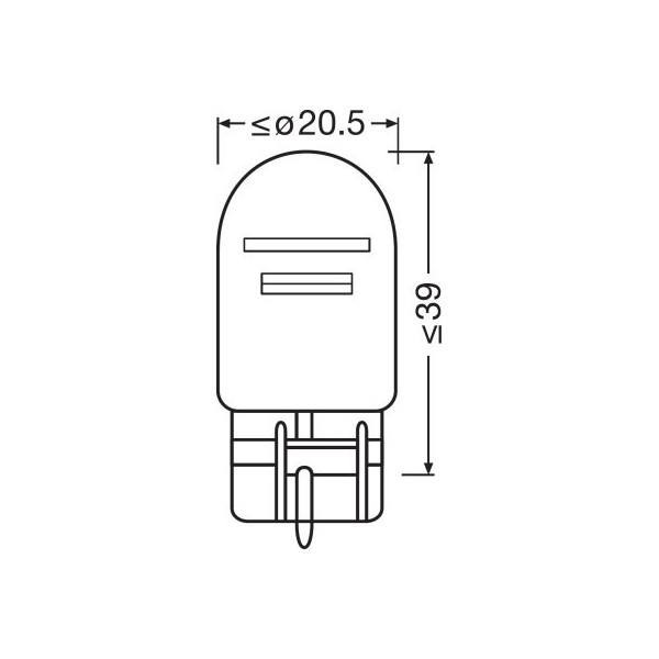 żarówka Osram Original W21/5W 12V 21/5W 7515