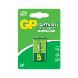 Bateria 9V cynkowo-chlorkowa - 6F22 Greencell 1604GLF-U1 GP