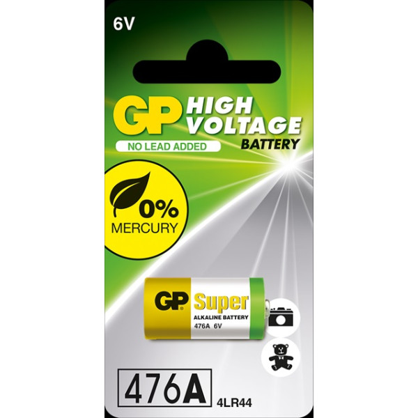 Bateria alkaliczna 6V - 4LR44, PX28 - 476A-U1 GP
