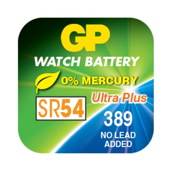 Bateria srebrowa 1,55V zegarkowa (G10, SR54, SR1130) - 389F-C1 GP