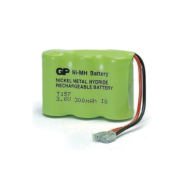 Akumulator do telefonów bezprzewodowych 3.6V Ni-MH 300mAh 1/2 AA - T157 GP