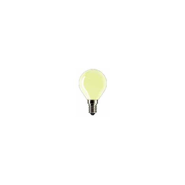 GE E14  15W 230V Żar. kulista żółta 90526