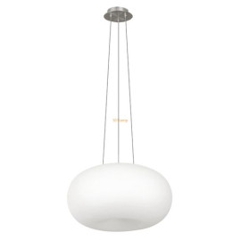 Lampa wisząca 2xe27 (max2x60w) biała 450mm,wys.1100mm Optica 86815 Eglo