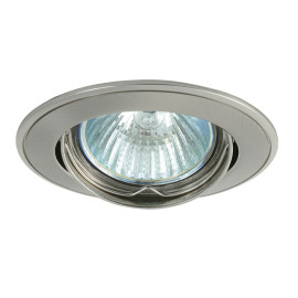 BASK CTC5515-SN/N - oprawa podtynkowa - MR16 12V GU5,3 - OKRĄGŁA - RUCHOMA - SATYNOWY NIKIEL/NIKIEL ( X )