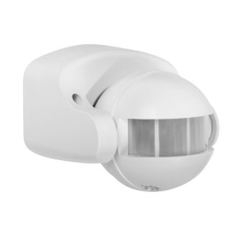 Czujnik ruchu 160st. - 1200W, IP44, zasięg 10m, biały - ALER JQ-30-W Kanlux