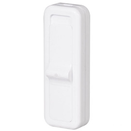 Łącznik przelotowy dwubiegunowy WSR- 940 biały, Zamel