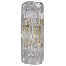 Łącznik przelotowy dwubiegunowy WSR- 940 bezbarwny, Zamel