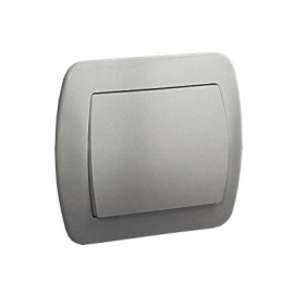 Simon AKORD Łącznik jednobiegunowy aluminium metalizowane - AW1/26