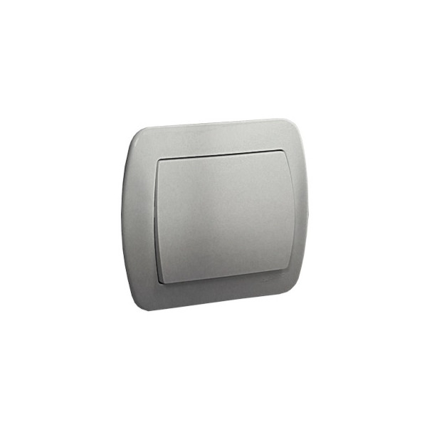 Simon AKORD Łącznik jednobiegunowy aluminium metalizowane - AW1/26