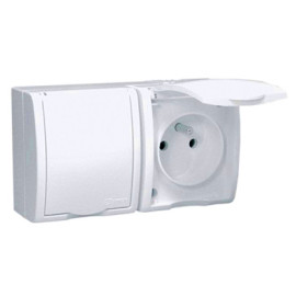 AQGZ1-2/11 GNIAZDO NATYN PODW IP44 BI Aquarius