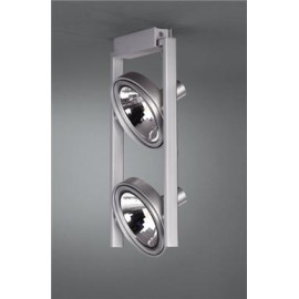 Reflektorek podwójny 2xg9(max2x42w) aluminium 53062/48/10 Futura Massive