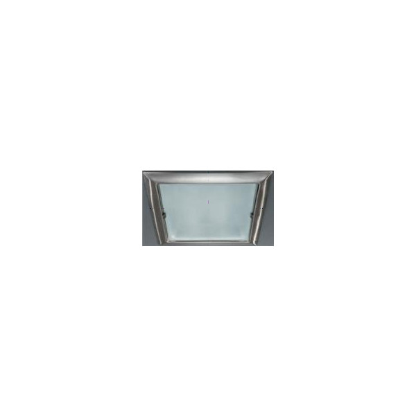59797/17/15 DOWNLIGHT KWADRAT 2x26W E27   