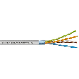 F/UTP kat.5e 4X2X0,5 kabel teleinformatyczny ekranowany 200MHz  (BiTLAN F/UTP)  TI0007 305mb  