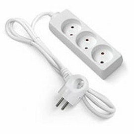 Przedłużacz 3 gniazda bez uziemienia, 3m - 3x2P 10A 250V - EPS-33 Elgotech