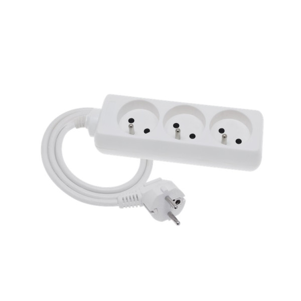 Przedłużacz 3 gniazda z uziemieniem, 3m 10A, 250V - EPS-303 Elgotech