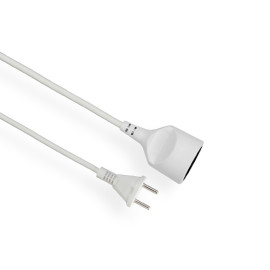Przedłużacz 1 gniazdo bez uziemienia, 5m - 1X2P 10A 250V - EPS-15 Elgotech
