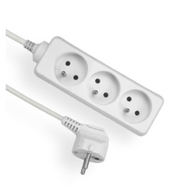 Przedłużacz 3 gniazda z uziemieniem, 1,5m 10A 250V - EPS-301,5 Elgotech