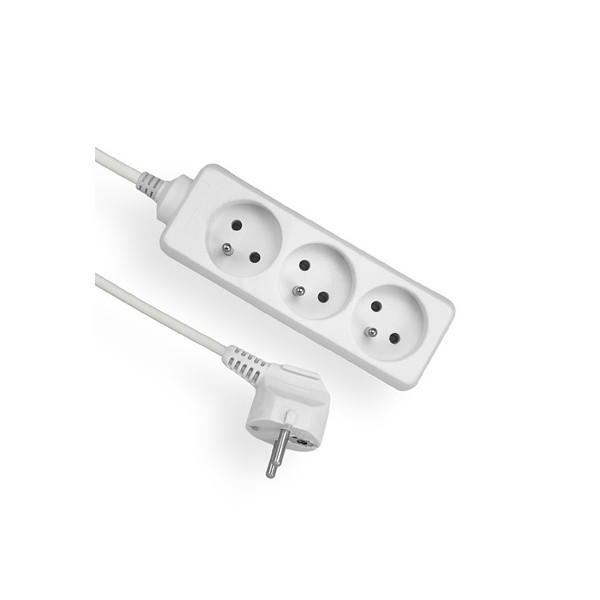 Przedłużacz 3 gniazda z uziemieniem, 1,5m 10A 250V - EPS-301,5 Elgotech