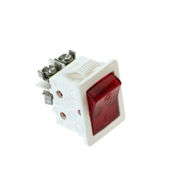 Łącznik kołyskowy z podświetleniem, ze śrubami, 16A 250V - ŁKD-2N-1 Elgotech