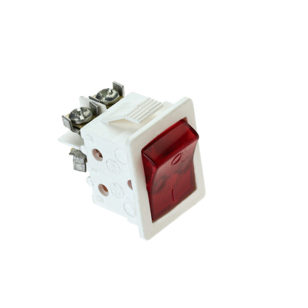 Łącznik kołyskowy z podświetleniem, ze śrubami, 16A 250V - ŁKD-2N-1 Elgotech
